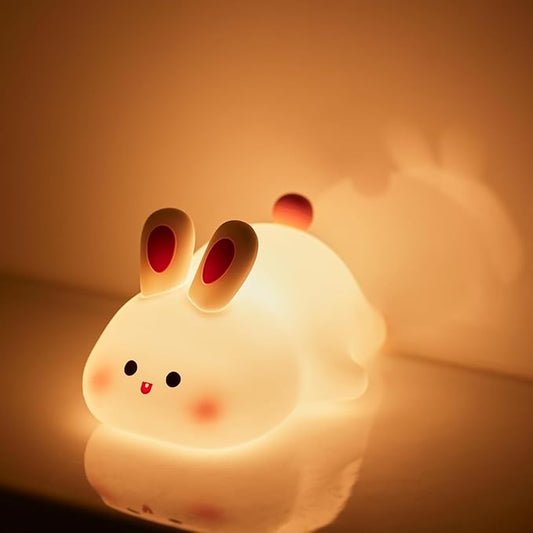 Rechargeable Rabbit Silicone Lamp