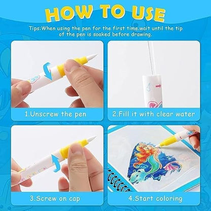 Reusable Drawing Book For Kids