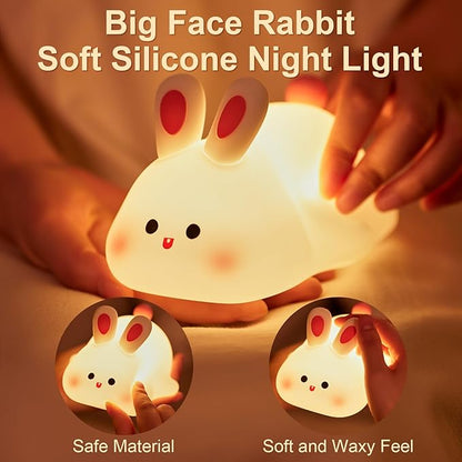 Rechargeable Rabbit Silicone Lamp