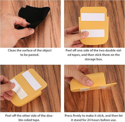 Wall Mounted Remote & Phone Holder