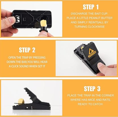 Reusable Mouse Catching Plastic Trap