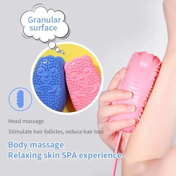 Soft Silicon Shower Brush