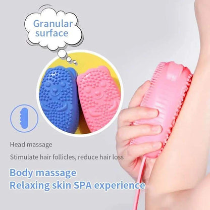 Soft Silicon Shower Brush