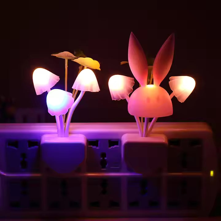 Energy Saving Mushroom and Flower Lamp